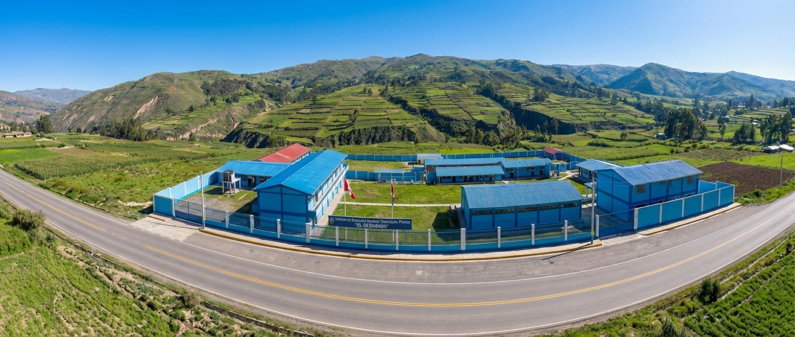 Evolución del campus IESTP El Descanso en el valle