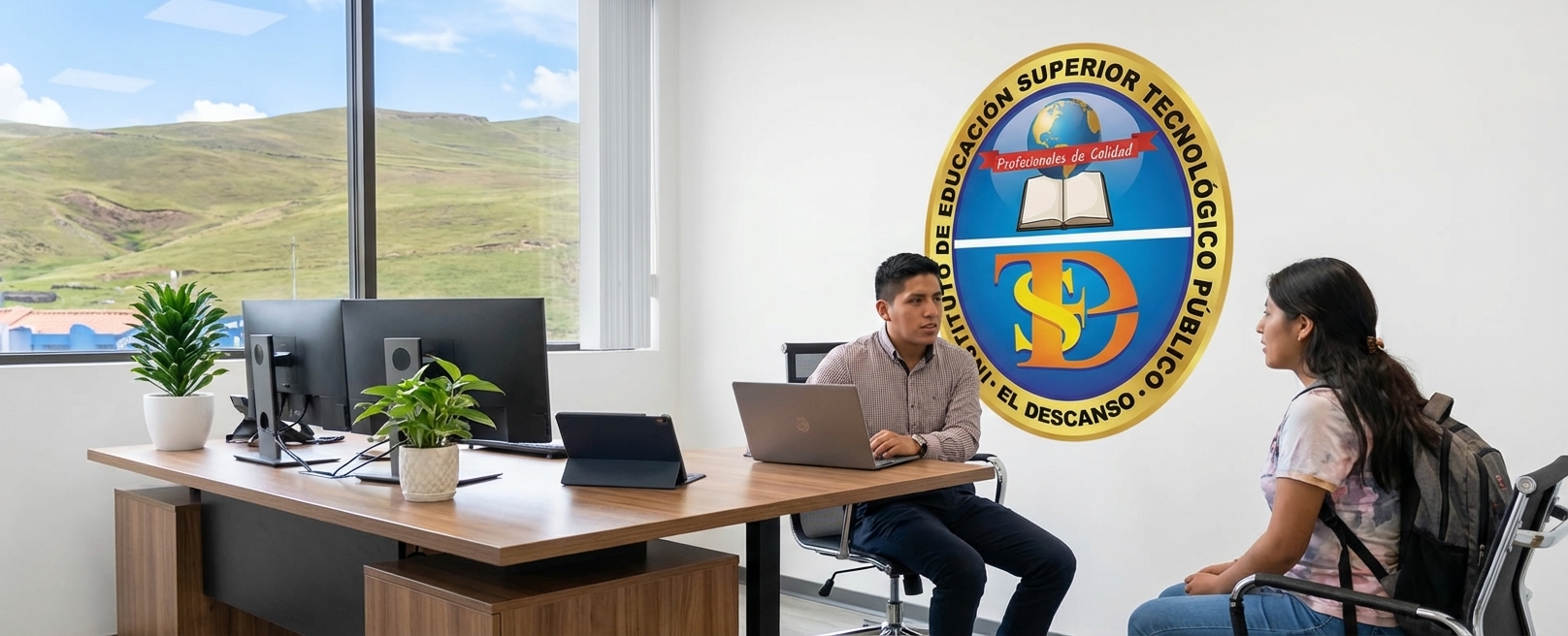 Personal administrativo en labores de gestión