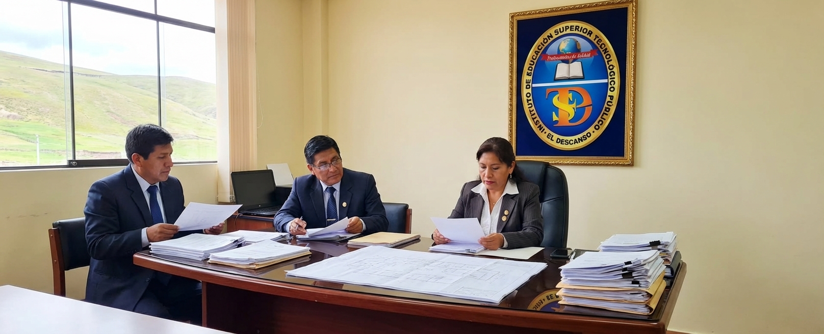 Reunión de coordinación de la plana jerárquica